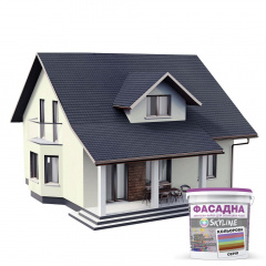 Фарба Акрил-латексна Фасадна Skyline 0603-Y20R Вершковий 1л Київ