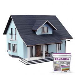 Фарба Акрил-латексна Фасадна Skyline 0507-B20G Фреш Айс 10л Полтава