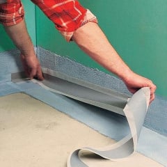 Лента для гидроизоляции высокоэластичная сверхпрочная WIM TUW 1 м Серый Іршава