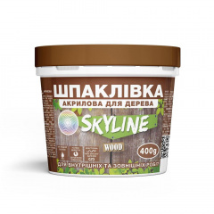 Шпаклевка для дерева готовая к применению акриловая SkyLine Wood Орех 400 г Павлоград