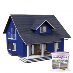 Фарба Акрил-латексна Фасадна Skyline 2565-R80B (C) Кобальт 10л Краматорськ