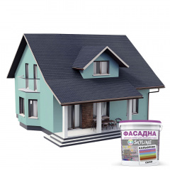 Фарба Акрил-латексна Фасадна Skyline 1020-B10G Ларімар 10л Луцьк