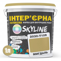 Фарба Інтер'єрна Латексна Skyline 2030-Y10R Мигдаль 1л Вінниця