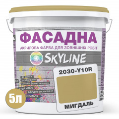 Краска Акрил-латексная Фасадная Skyline 2030-Y10R Миндаль 5л Запорожье