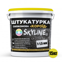 Штукатурка "Короед" Skyline Силиконовая, зерно 1-1,5 мм, 15 кг Запоріжжя