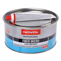 Шпаклевка автомобильная с микро стекловолокном Novol FIBER Micro 1.8 кг Киев