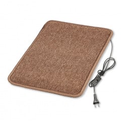 Килимок з підігрівом термоізоляцією та вимикачем Теплик Стандарт 50×60 см Бежевий Київ