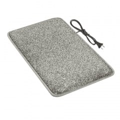 Килимок з підігрівом та термоізоляцією Теплик Комфорт 50×30 см Темно-сірий Рівне