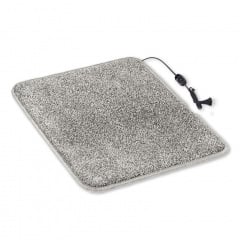 Килимок з підігрівом термоізоляцією та регулятором Теплик Комфорт 50×80 см Темно-сірий Київ