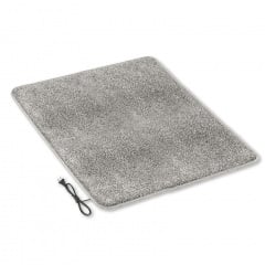 Килимок з підігрівом та термоізоляцією Теплик Комфорт 100×100 см Темно-сірий Київ