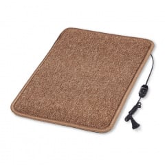 Килимок з підігрівом термоізоляцією та регулятором Теплик Стандарт 50×60 см Бежевий Вінниця