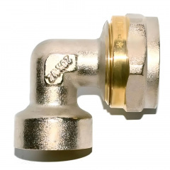 Уголок Waterpro 20х1/2" ВВ латунь (МА0076) Дніпро