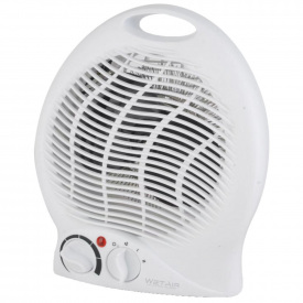 Тепловентилятор WetAir WFH-04 2000 Вт 25м2 напольный, белый