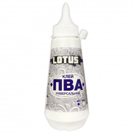 Клей ПВА универсальный Lotus 250 г Белый