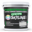 Краска резиновая структурная «РабберФлекс» SkyLine Белая 4,2 кг Херсон