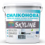 Краска силиконовая для ванной кухни и помещений с повышенной влажностью SkyLine 4200 г Белый Обухів