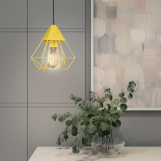 Светильник подвесной MSK Electric Crystal в стиле лофт MR 0535 GD