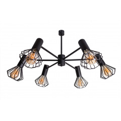 Люстра MSK Electric Diadem на шість плафонів NL 22152-6 BK Суми
