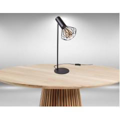 Настільна лампа лофт MSK Electric Diadem NL 22153 BK+BN Ужгород