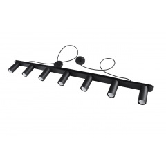 Люстра підвісна MSK Electric Tube в стилі лофт NL 2450-7 BK Київ
