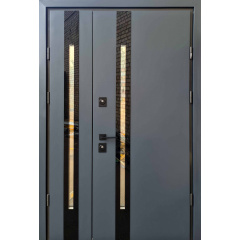 Двері вхідні Ваш Вид Страж Пруф / STRAJ PROOF Slim S Антрацит 1220х2050х80 Ліве/Праве Рівне