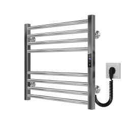 Рушникосушарка електрична Lima П8 600х500 Deffi Хром JD04 (A.LI.50.60.8.E.C.R.2) Прилуки
