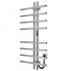 Полотенцесушитель электрический Gray П8 60х1000 Deffi Хром JD03 (A.GY.100.6.8.E.C.R.1) Вышгород