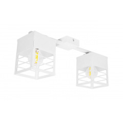 Люстра лофт MSK Electric Urban на два плафони біла NL 2310-2 WH Київ