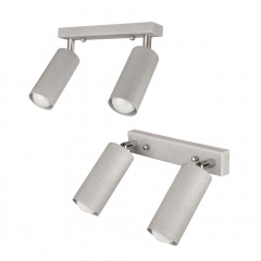 Светильник MSK Electric Tube спот с поворотными механизмами MR 1105-2 GR Коростень