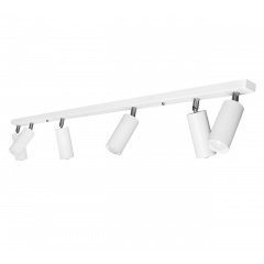 Люстра потолочная MSK Electric Tube спот с поворотным механизмом NL 1105-6 W Буча