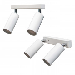 Світильник у стилі лофт MSK Electric Tube спот із поворотним механізмом NL 1105-2 W Кам'янець-Подільський