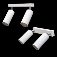 Світильник у стилі лофт MSK Electric Tube спот із поворотним механізмом NL 1105-2 W Кам'янець-Подільський