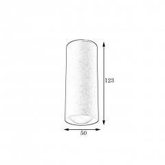 Світильник стельовий MSK Electric Tube NL 1205 Новомосковськ
