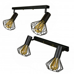 Світильник лофт MSK Electric Diadem настінно-стельовий NL 22151-2 Коломия
