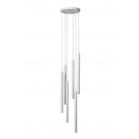 Світильник MSK Electric Beatrice підвісний на круглій основі NL 3045-6R WH