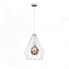 Світильник підвісний у стилі лофт MSK Electric Silvia NL 430 WH