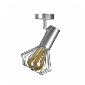 Светильник лофт MSK Electric Diadem настенно-потолочный NL 22151-1 CR хром