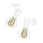 Светильник лофт MSK Electric Diadem настенно-потолочный NL 22151-1W белый Гайсин
