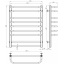 Рушникосушарка електрична Lux П9 600х800 Deffi Хром JD04 (A.LU.80.60.9.E.C.L.2) Чернівці