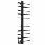 Рушникосушарка електрична Gray П10 60х1450 Deffi Чорний JD03 (A.GY.145.6.10.E.B.L.1) Вараш