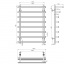 Рушникосушарка електрична Agata П8 500x800 Deffi Білий WD04 (A.AG.80.50.8.E.B.R.2) Нове