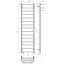 Рушникосушарка електрична Lux Hotel П15 400х1600 Deffi Хром JD04 (A.LH.160.40.15.E.C.L.2) Ізюм