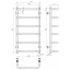 Полотенцесушитель электрический Стандарт П6 400х800 Deffi Хром JD03 (C.SS.80.40.6.E.C.R.1) Хмельницкий
