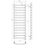 Полотенцесушитель электрический Трапеция П14 500х1500 Deffi Черный JD03 (C.TR.150.50.14.E.B.R.1) Славянск
