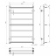 Рушникосушарка електрична Ladder П7 500х800 Deffi Хром EF16 (C.LK.80.50.7.E.C.L.5) Слов'янськ