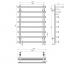 Полотенцесушитель электрический Agata П8 500x800 Deffi Хром JD04 (A.AG.80.50.8.E.C.L.2) Владимир-Волынский