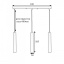 Світильник підвісний MSK Electric Tube NL 3522-3 Балаклія