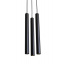 Светильник MSK Electric Elegant подвесной на круглой основе NL 4045-3R BK Виноградов