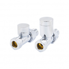 Термостатический комплект Schlosser Elegant GZ 1/2x15 mm Cu прямой, хром (604200023)