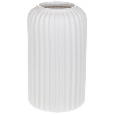Ваза интерьерная Уника фарфоровая диаметр 11x20см white BonaDi DP219239
